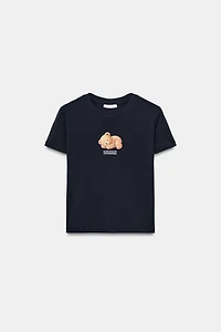 T-SHIRT OURS À MANCHES COURTES