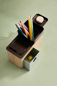 POT À CRAYONS ENFANT MAISON MÉTAL