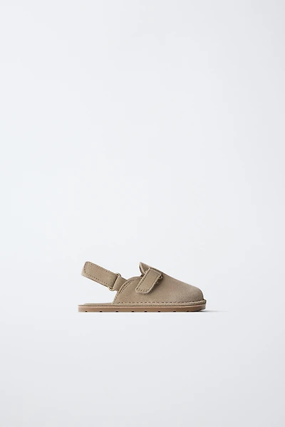 SABOTS BAREFOOT EN CUIR