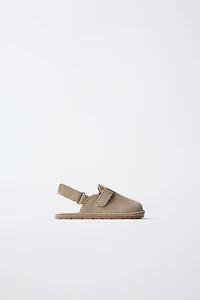 SABOTS BAREFOOT EN CUIR