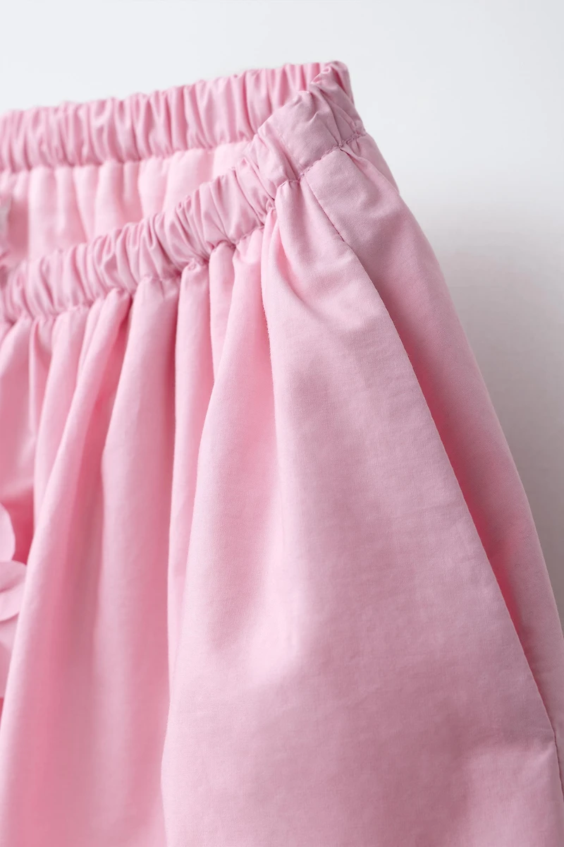 FLORAL BALLOON SKIRT