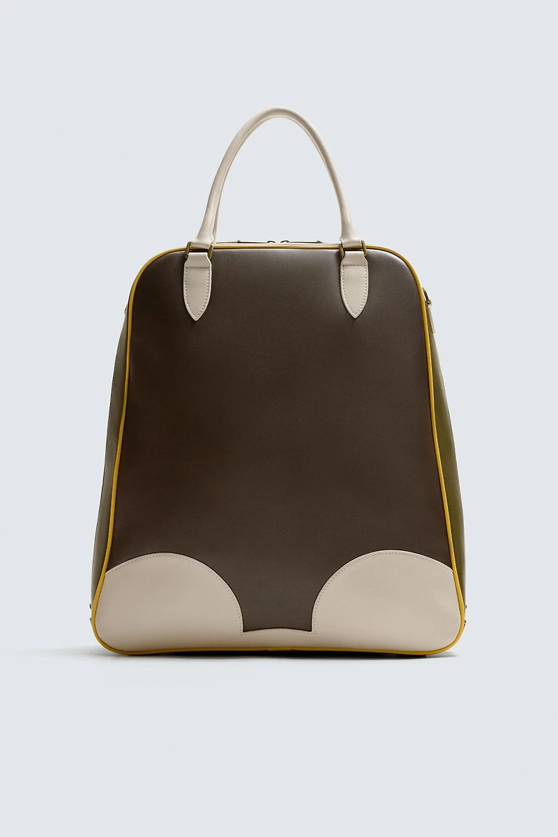 SAC SHOPPER EN CUIR HARRY LAMBERT FOR ZARA X DISNEY