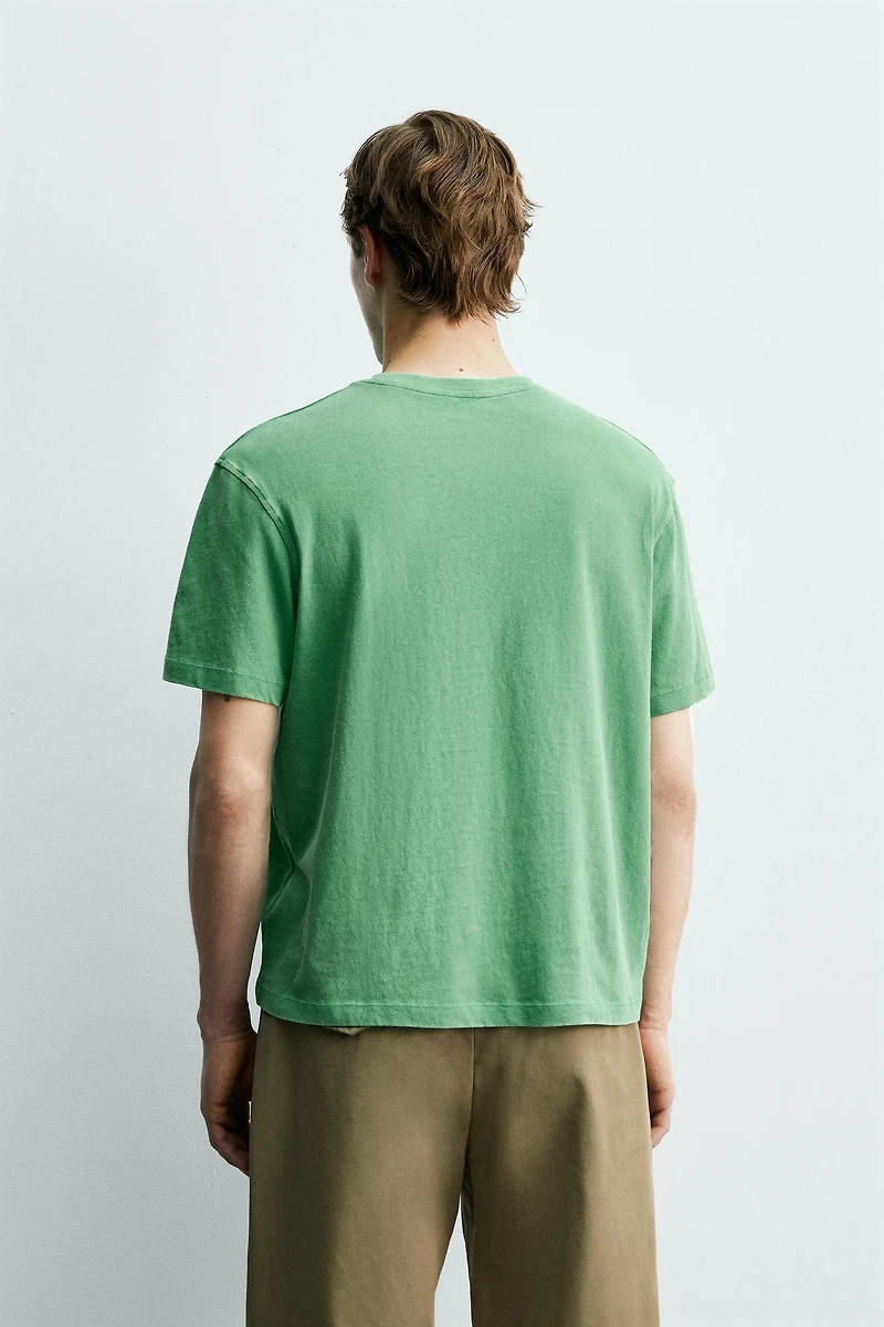 POCKET T-SHIRT AARON LEVINE X ZARA