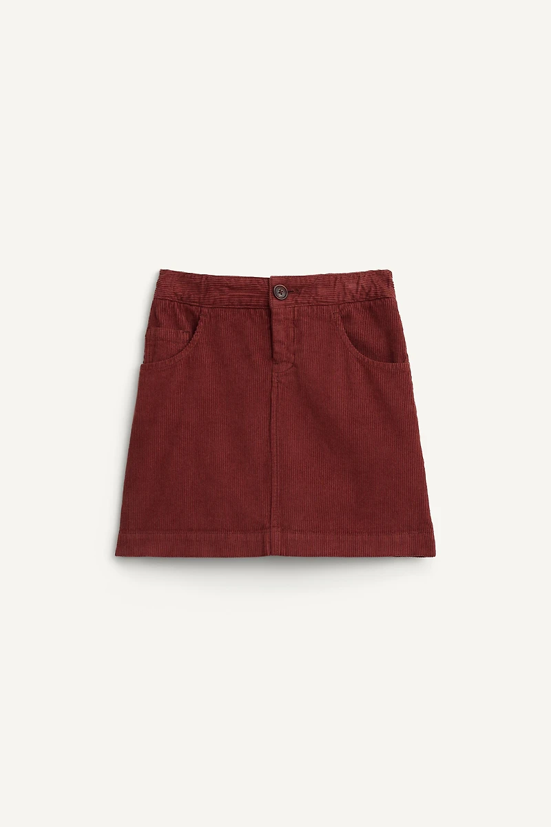 LIMITED EDITION CORDUROY SKIRT