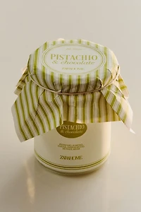 (130 G) BOUGIE PARFUMÉE PISTACHE & CHOCOLAT