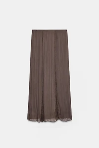 LACE GODET SKIRT
