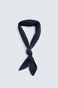 BANDANA BRODERIE CONTRASTE