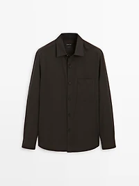Chemise relaxed fit avec poche