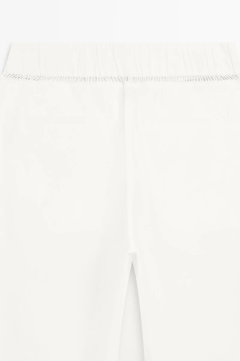 100% cotton elasticated pants - STUDIO