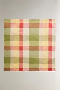 PACK OF CHECK COTTON NAPKINS (PACK OF 2)