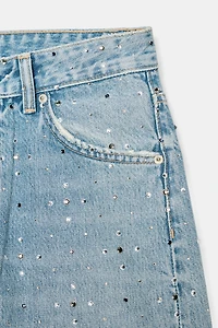 JEANS TRF BAGGY BRILLANTS TAILLE NORMALE
