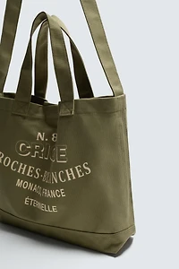 SAC SHOPPER EN TISSU