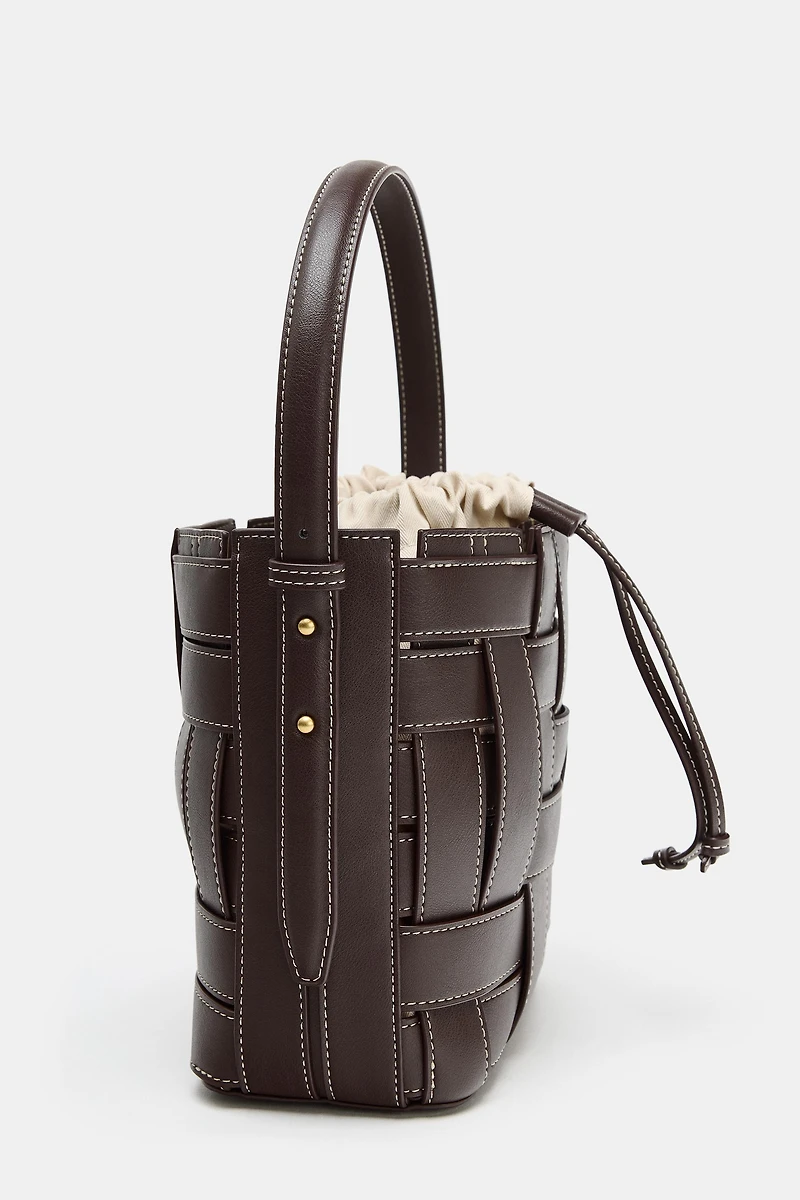 WOVEN CROSSBODY BAG
