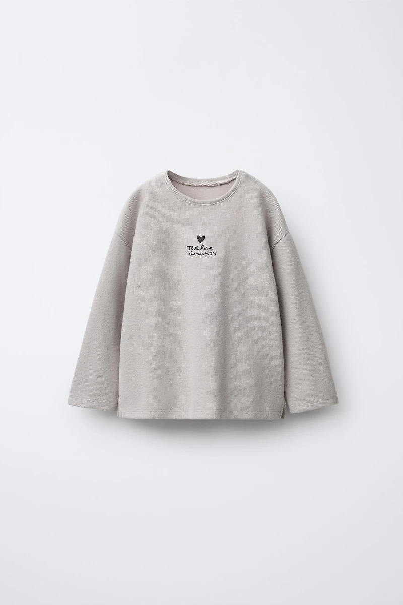 EMBROIDERED SOFT TOUCH T-SHIRT