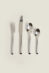 4-PIECE FORGED STEEL FLATWARE SET