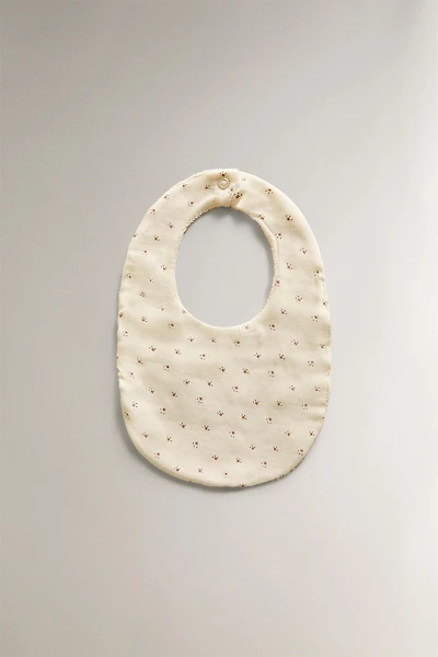 BABY FLORAL BIB