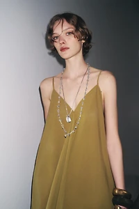 ROBE MIDI À BRETELLES  ZW COLLECTION