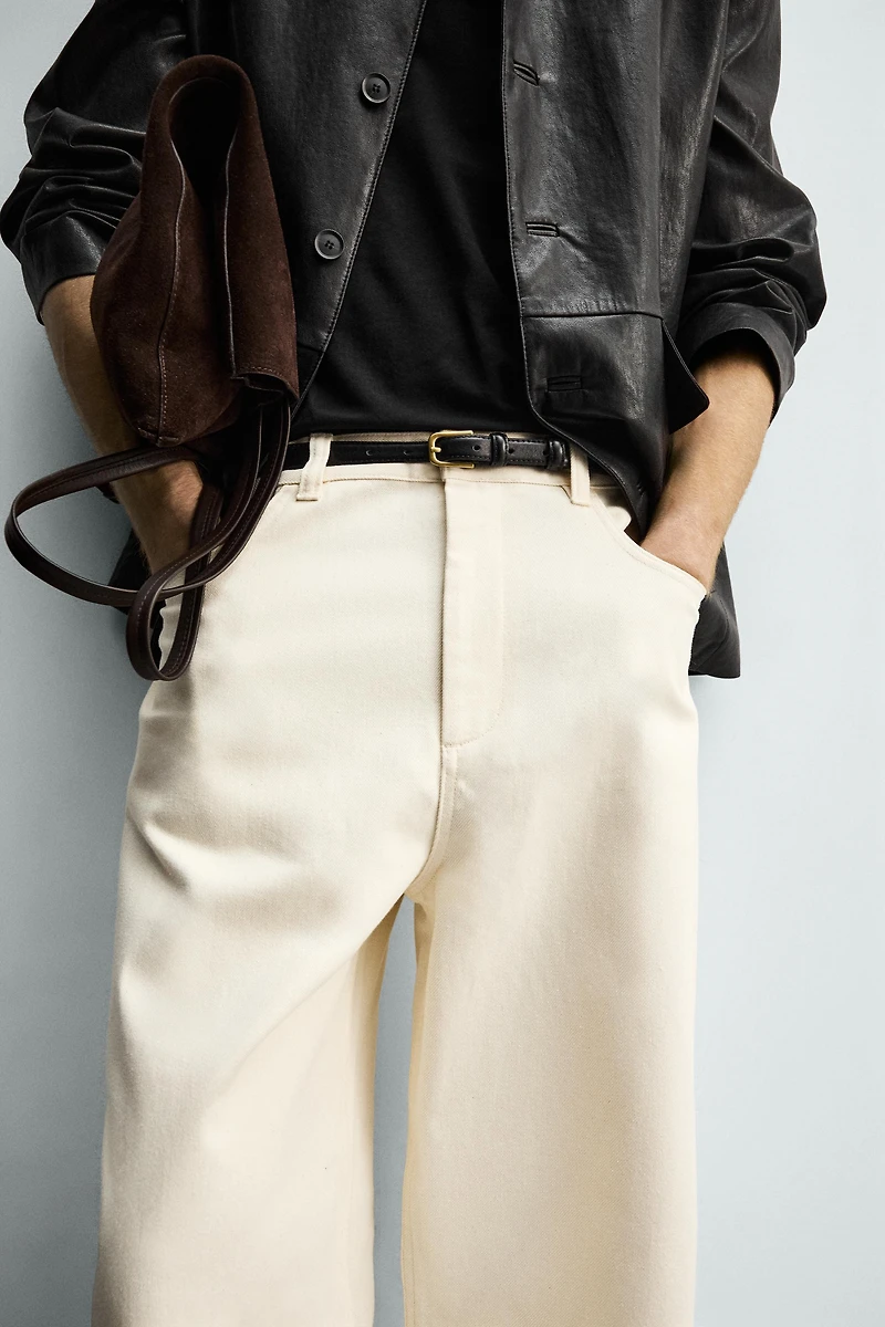 PANTALON COUPE DÉCONTRACTÉE