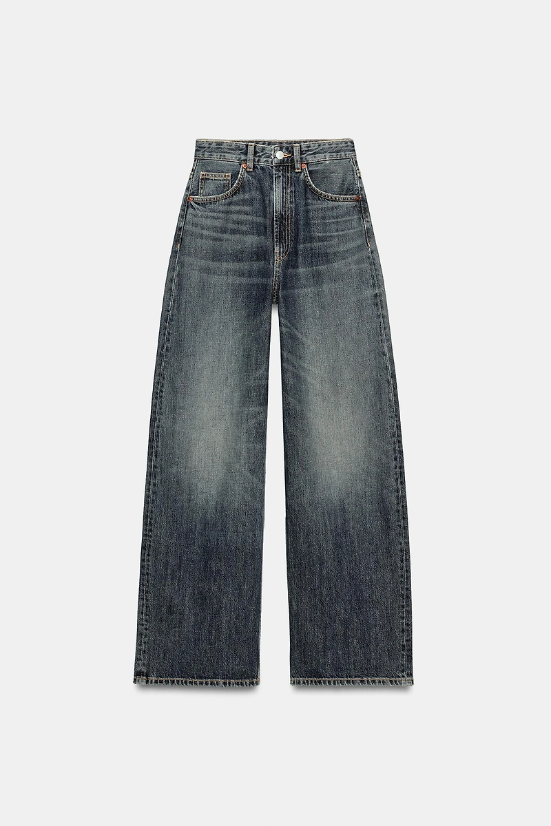 TRF HIGH WAIST EXTRA WIDE LEG JEANS