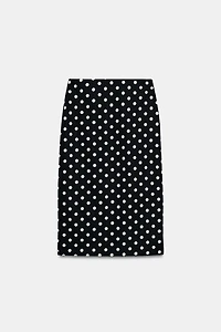 ZW COLLECTION POLKA DOT MIDI SKIRT