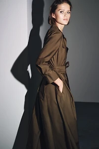 ZW COLLECTION POPLIN SHIRT DRESS