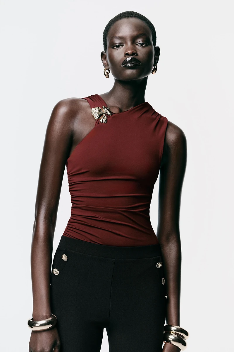 HARDWARE POLYAMIDE BODYSUIT