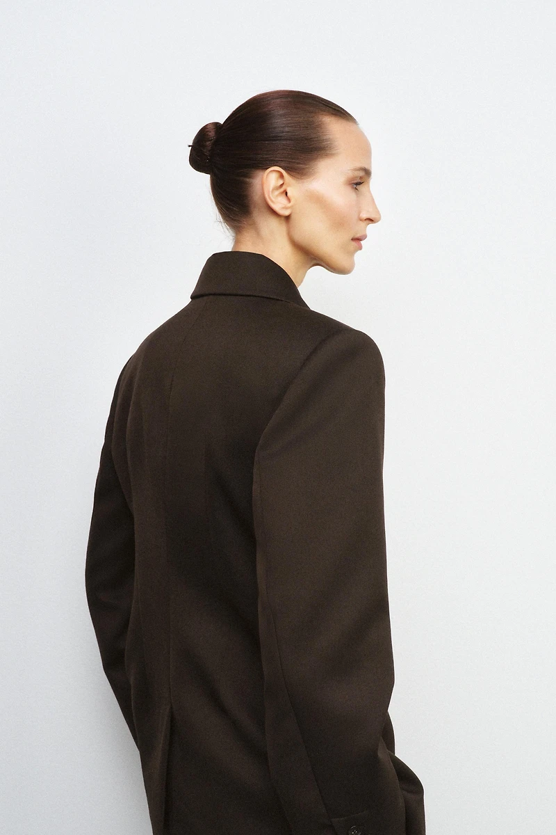 ZW COLLECTION DOUBLE BREASTED BLAZER