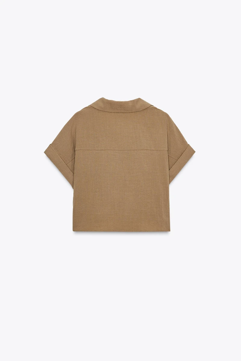 CROSSOVER SHORT SHIRT