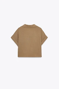 CROSSOVER SHORT SHIRT