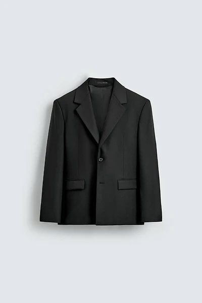 WOOL SUIT BLAZER