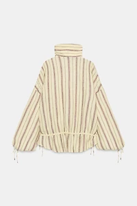 STRIPED LINEN JACKET
