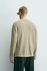 CHEMISE EN MAILLE REGULAR FIT