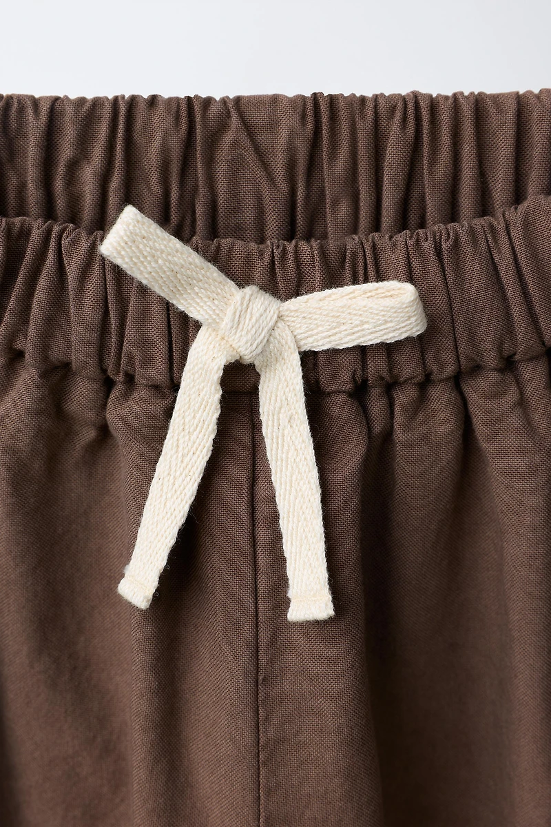 BLOOMERS WITH LACE TRIM