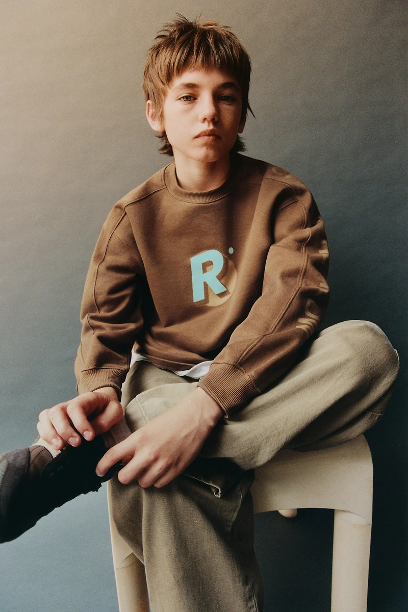 TEXT SWEATSHIRT