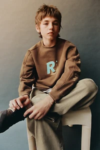 TEXT SWEATSHIRT