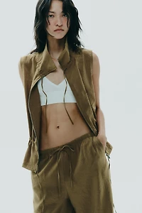 ADJUSTABLE FLOWY VEST