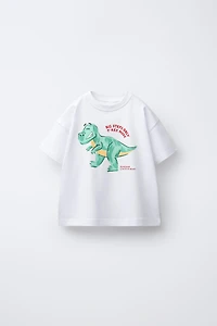 T-SHIRT À IMPRIMÉ DINOSAURE