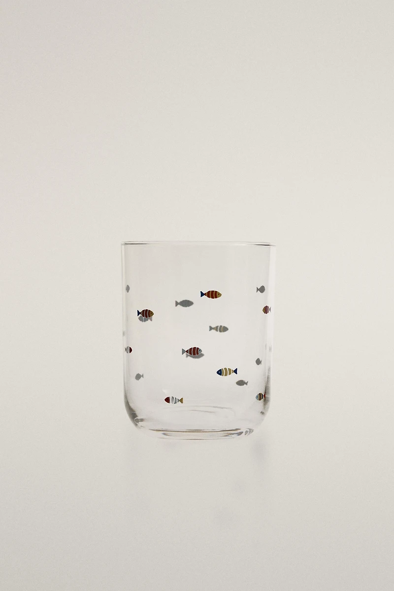 FISH GLASS TUMBLER