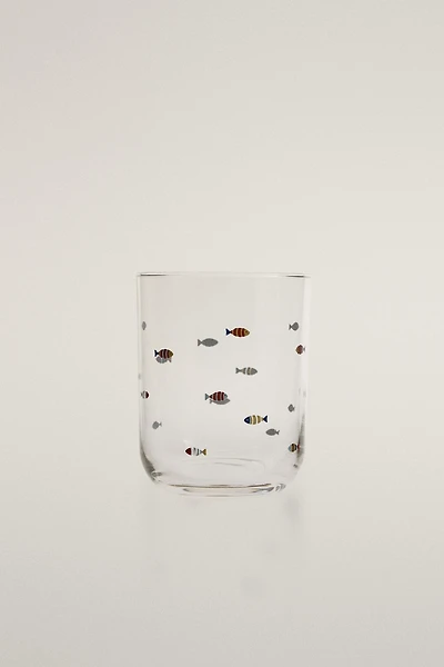 FISH GLASS TUMBLER