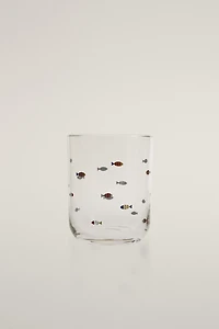 FISH GLASS TUMBLER