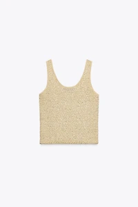 SEQUIN KNIT TOP