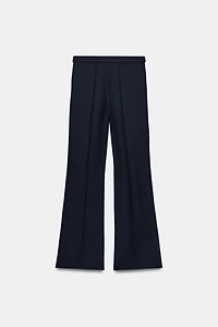 PANTALON AVEC CEINTURE EN CRÊPE