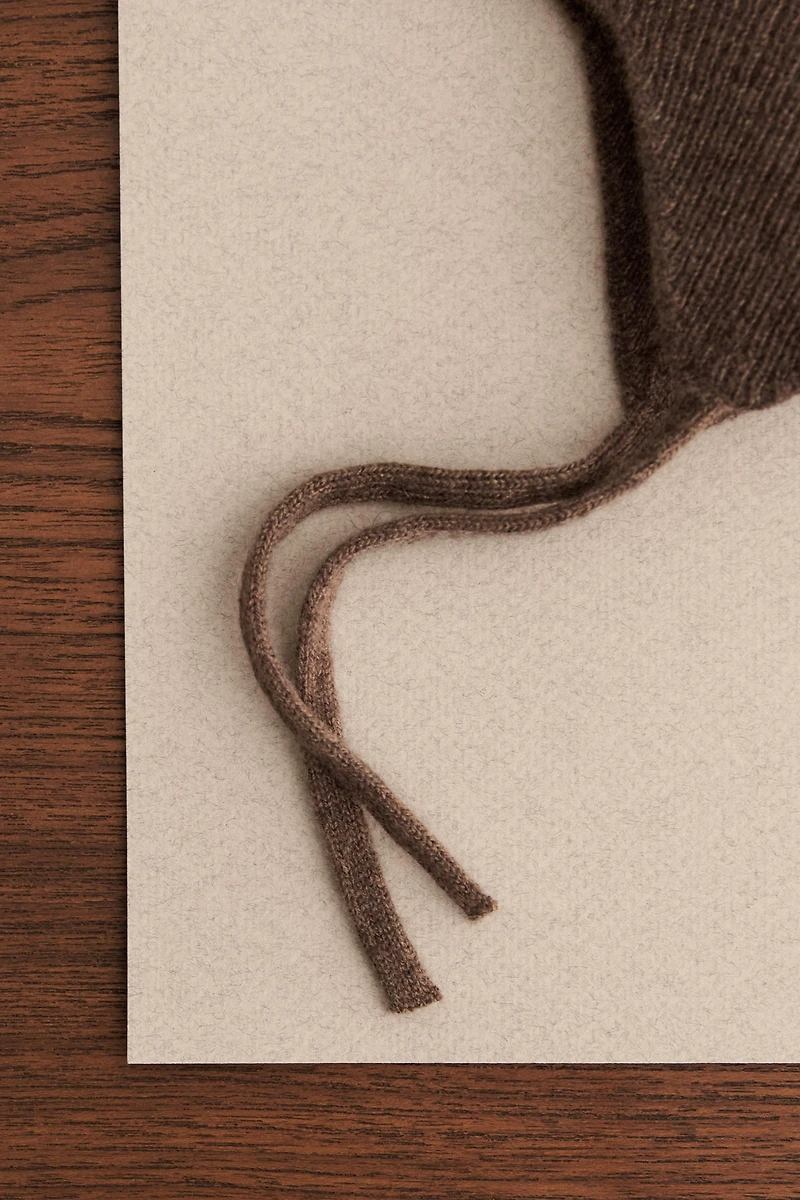 ZARA TIMELESS - BONNET 100 % CACHEMIRE