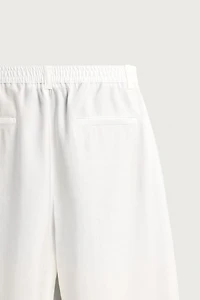 PANTALON FLUIDE À PLIS LATÉRAUX