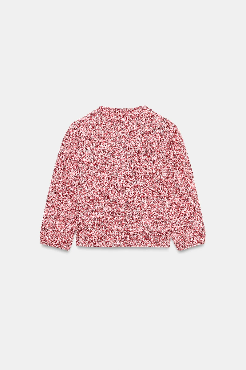 THREE-QUARTER SLEEVE CARDIGAN