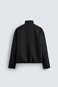 BLOUSON JACQUARD GÉOMÉTRIQUE