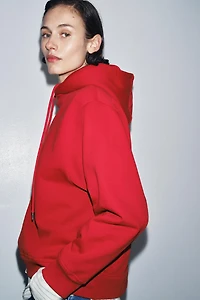 OVERSIZED HOODED SWEATSHIRT