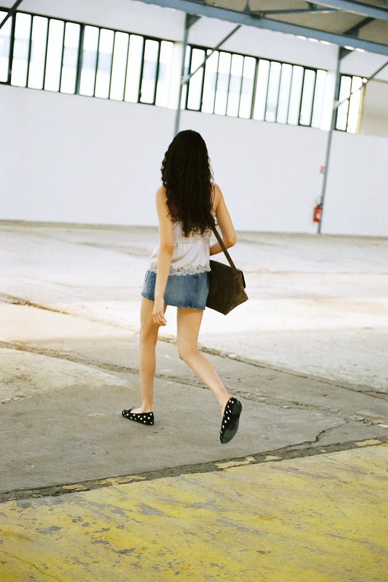 JUPE MINI EN JEAN TRF