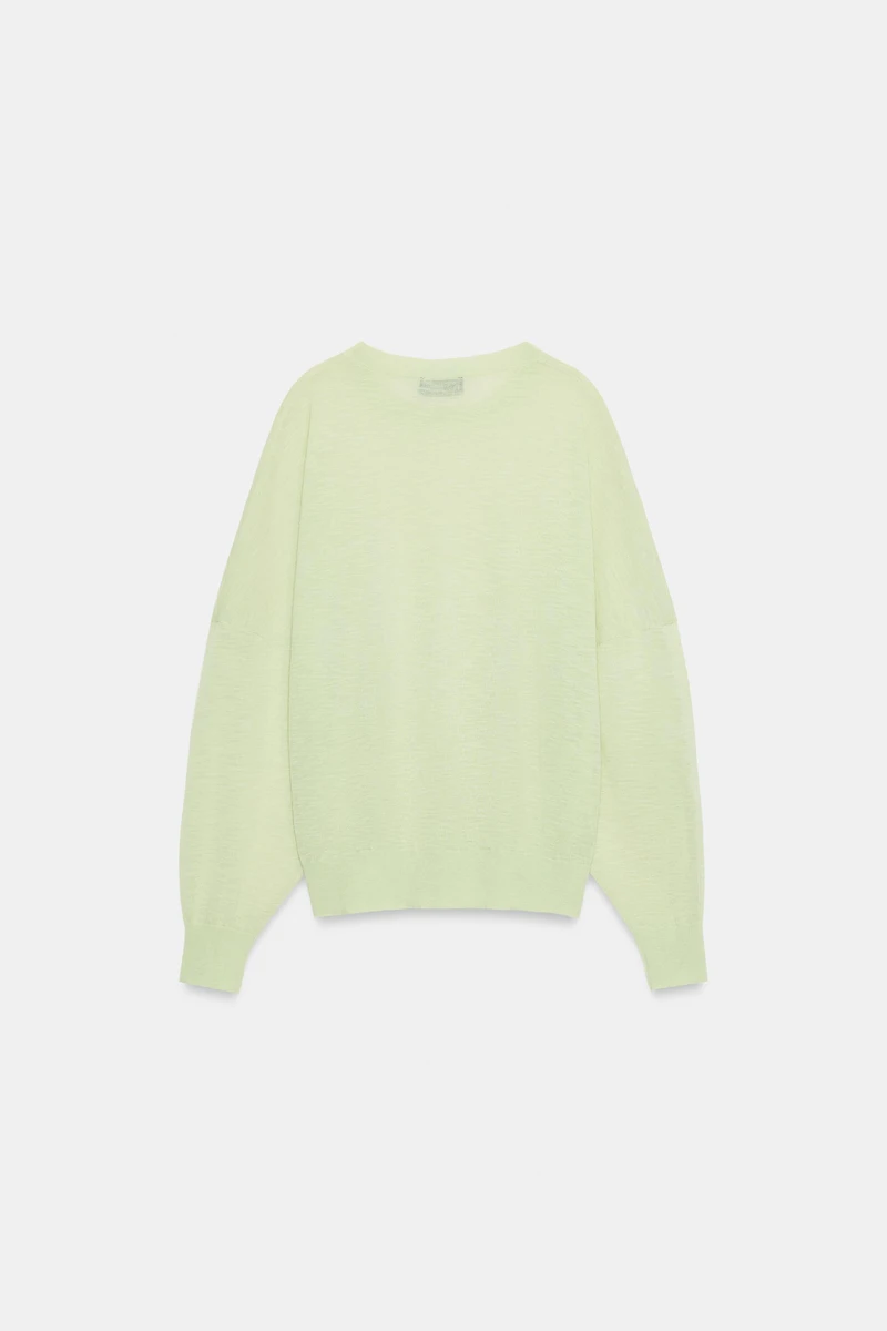 EXTRA-FINE WOOL KNIT JUMPER