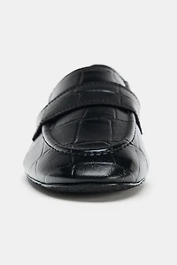 EMBOSSED LOAFERS